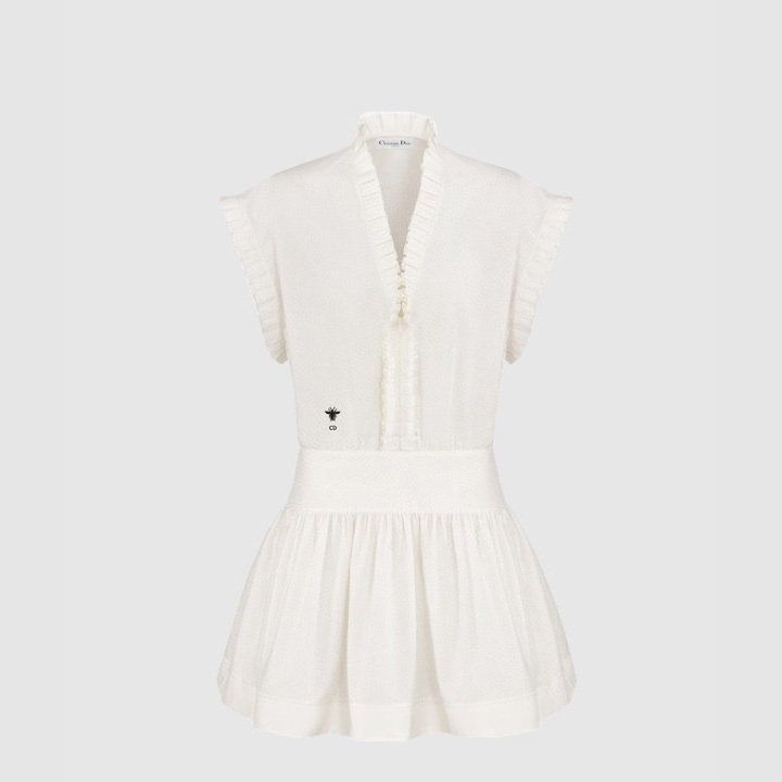 디올 Dioriviera 플레어 쇼트 드레스