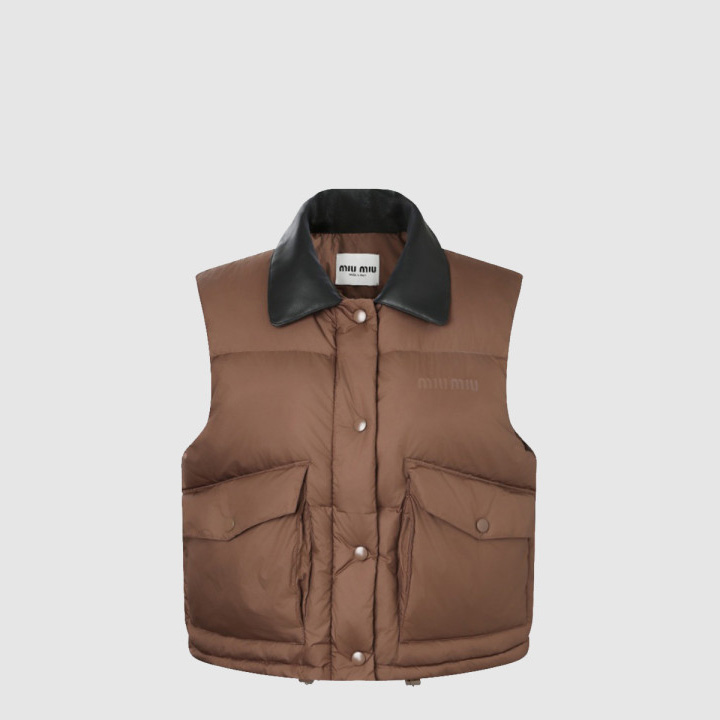 미우미우 테크니컬 퐁제 다운 베스트