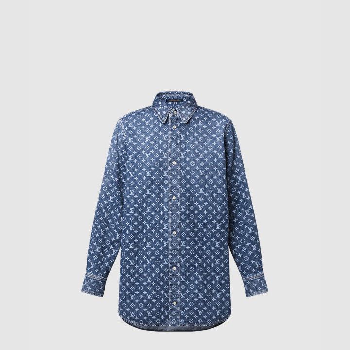 루이비통 모노그램 데님 셔츠