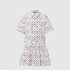 루이비통 모노그램 셔츠 드레스