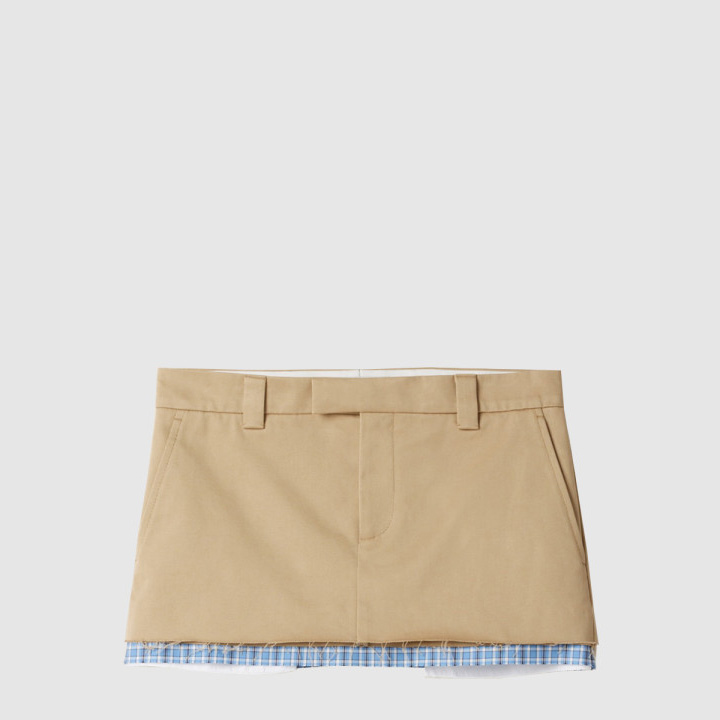 미우미우 치노 미니스커트