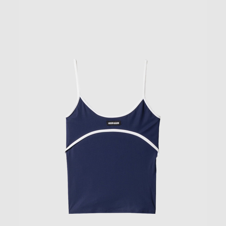 미우미우 스트레치 저지 탑