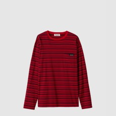 미우미우 롱 슬리브 코튼 저지 티셔츠