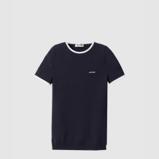 미우미우 기능성 원사 크루넥 스웨터