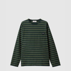 미우미우 롱 슬리브 코튼 저지 티셔츠