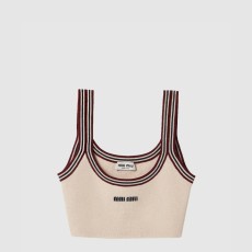 미우미우 캐시미어 탱크 톱