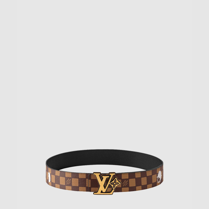 루이비통 LV 플라워 다미에 프렌드십 (LV Flower Damier Phriendship) 리버서블 벨트 M4431T