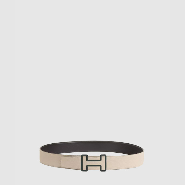 에르메스 Tonight Color 벨트 버클 리버서블 가죽 스트랩