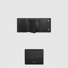 셀린* 스몰 3단 지갑 - 그레인 카프스킨 10D573