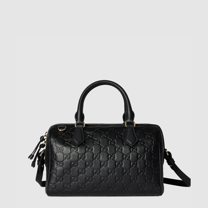 구찌 GG 엠블럼 시리즈 미디엄 보스턴백 848886