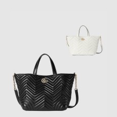 구찌 GG 마몽 미디엄 토트백 847387