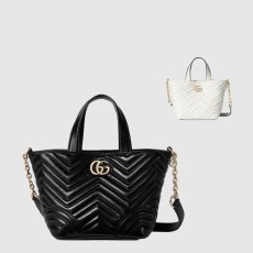 구찌 GG 마몽 스몰 토트백 847386