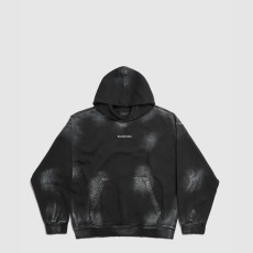 발렌시아가 백 미디엄 핏 후디