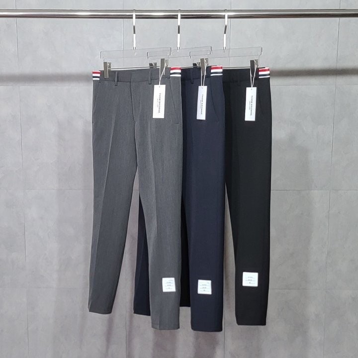 톰브라운 TB 삼선밴딩 베이직 슬랙스 팬츠