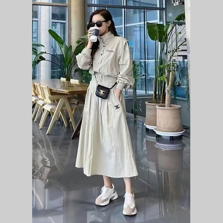 셀린* 버튼자켓 롱스커트 셋업