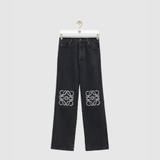 로에베 애너그램 배기 진 데님