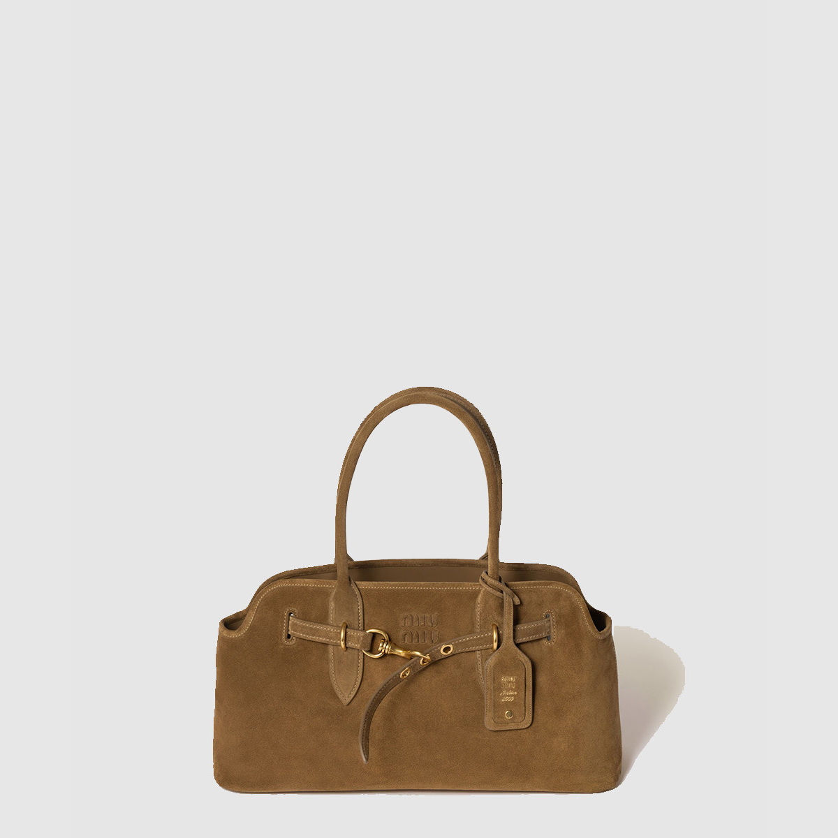 미우미우 스웨이드 아방뛰르 백 5BG310