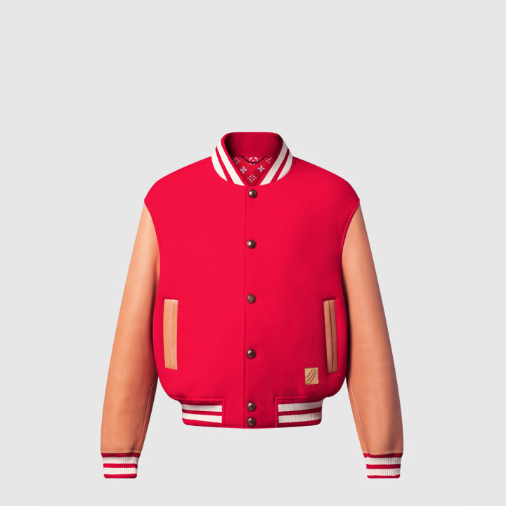 루이비통 VVN 레더 바시티 재킷