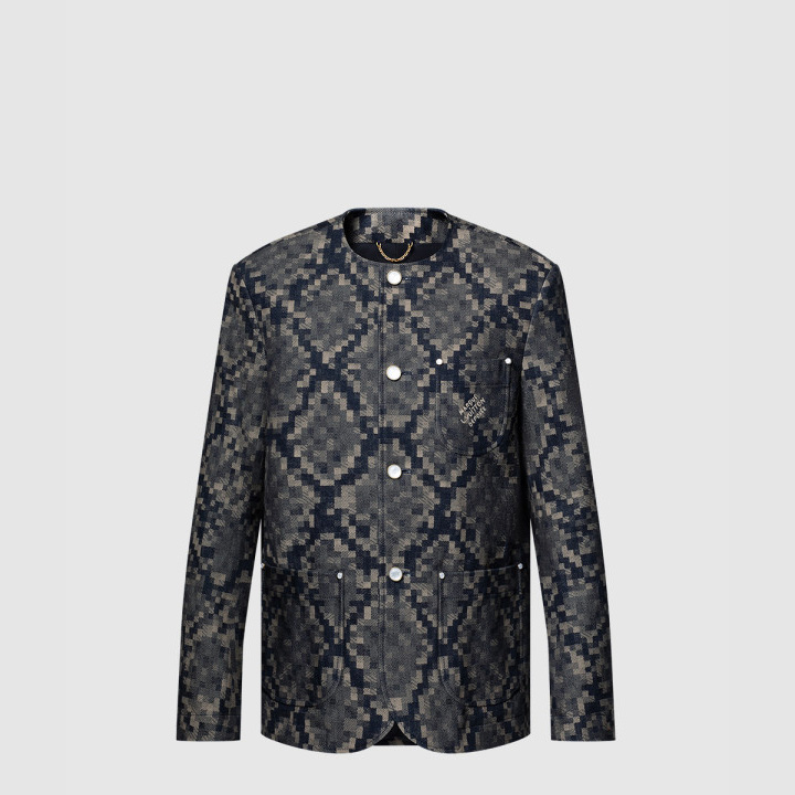 루이비통 그래픽 칼라리스 데님 재킷