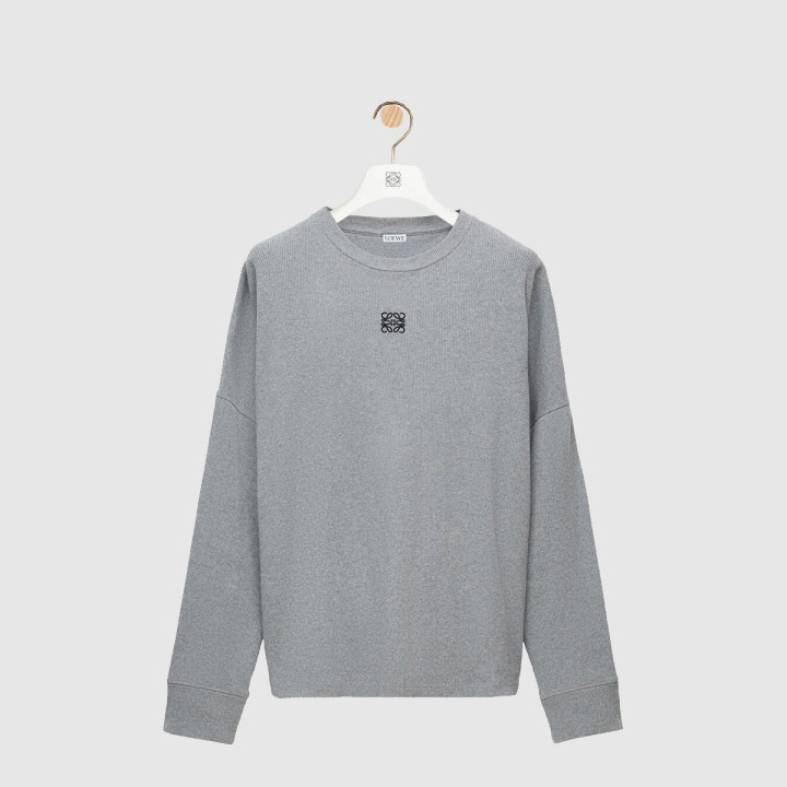 로에베 오버사이즈 핏 롱 슬리브 티셔츠