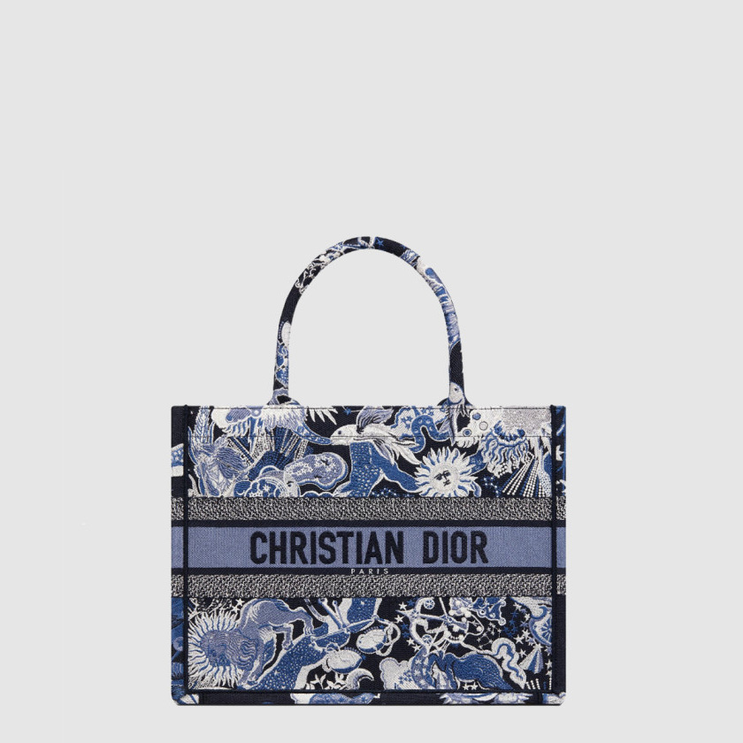 디올 북 토트백 미듐 M1296