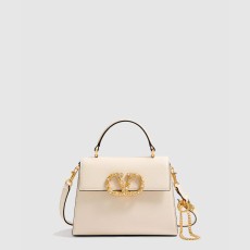 발렌티노 가라바니 브이슬링 주얼 로고 스몰 핸드백 7W2B0F53XPW