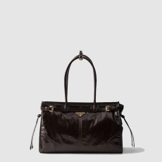 프라다 라지 가죽 핸드백 1BA433