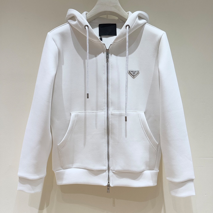 프라다 가을/겨울 후드 스포츠 에어 레이어 재킷