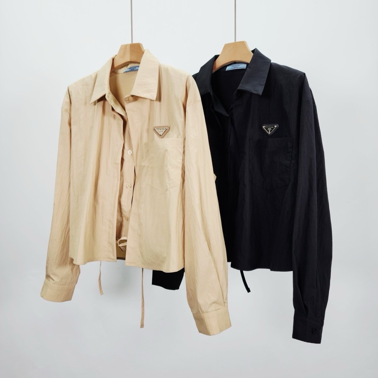 프라다 PRD 레이어드 셔츠 자켓