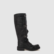 미우미우 가죽 부츠 5W315E