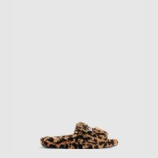 발렌시아가 페이크 퍼 로고 슬립온 654261