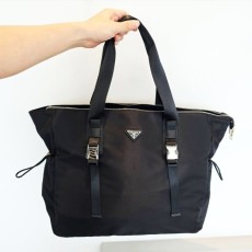 프라다 블랙 라일론 토트백 2VG042_973