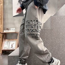 메종 마르지엘라  가을/겨울 신상품 헤비 워시드 캐주얼 스웨트팬츠