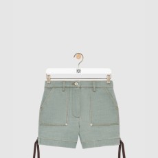 로에베 워크웨어 쇼츠 데님