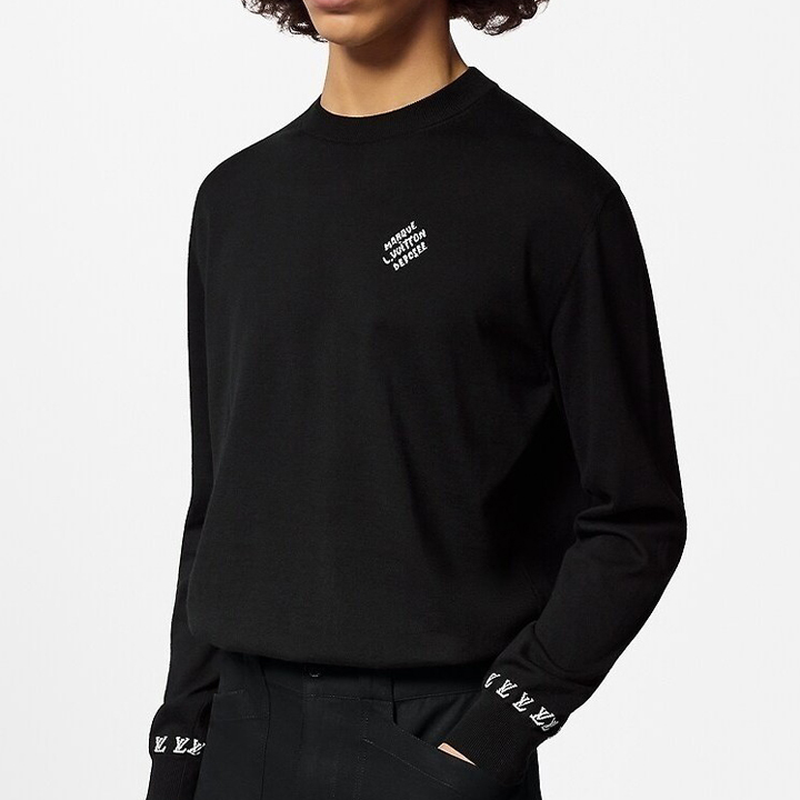 루이비통 24FW 시그니처 크루넥 니트