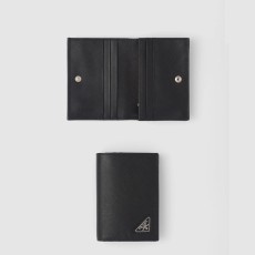 프라다 가죽 반지갑 1MV021