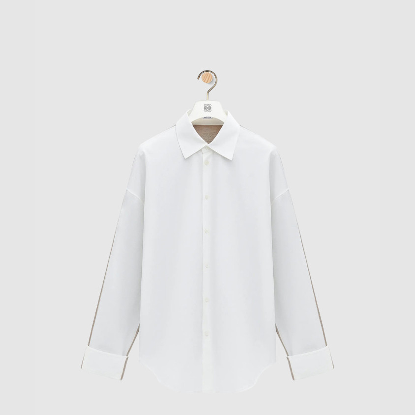 로에베 하이브리드 셔츠 코튼 & 울