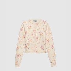 프라다 플로럴 프린트 울 가디건