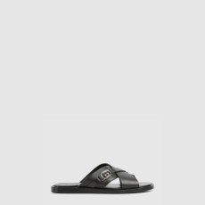 구찌 인터로킹 G 슬라이드 샌들 831275