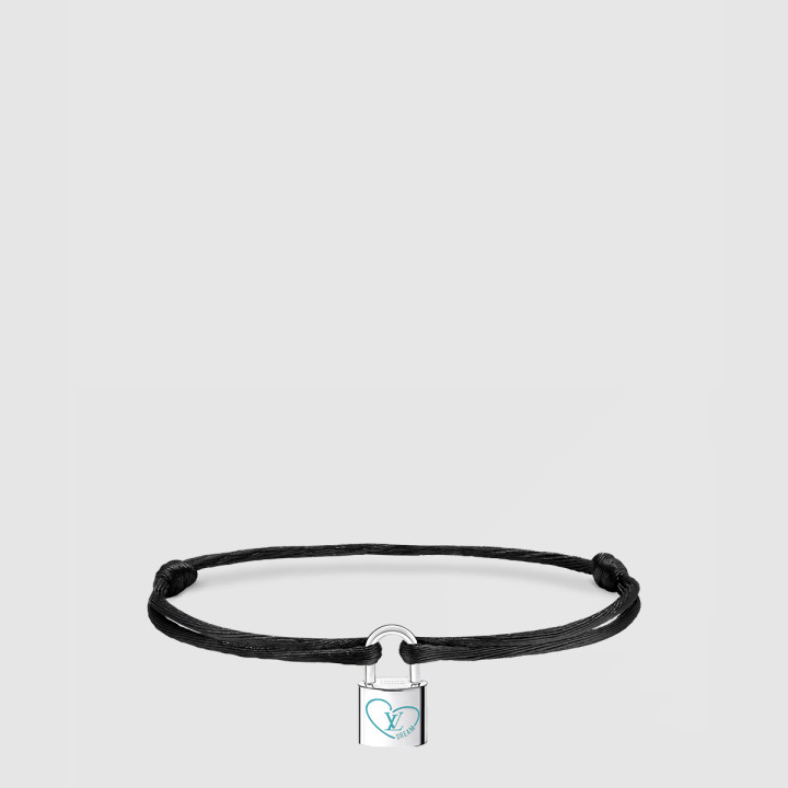 루이비통 실버 락킷 x 필릭스 팔찌 QA5312