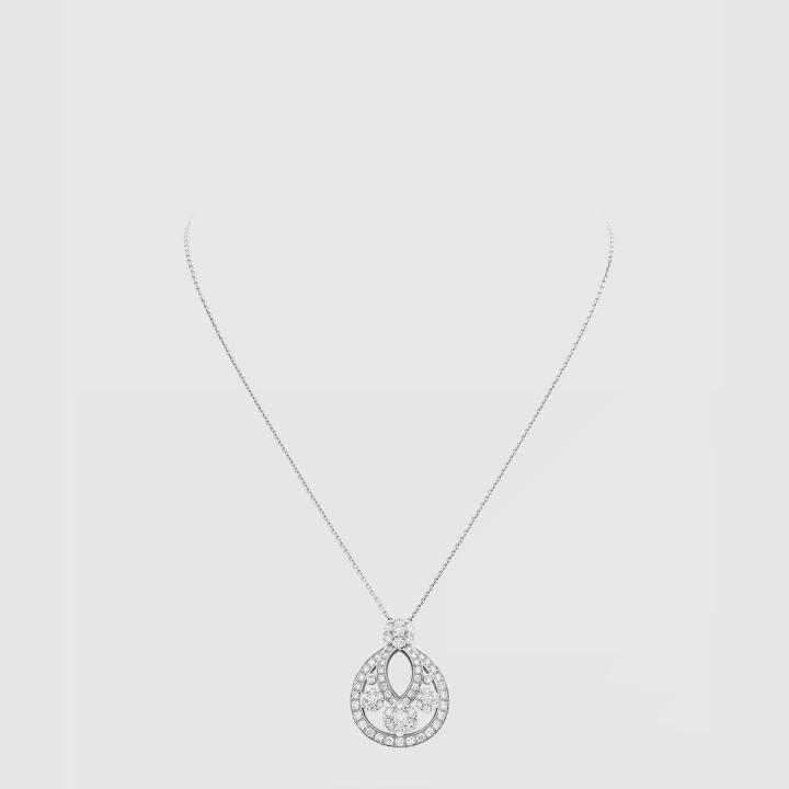 반클리프 스노우플레이크 펜던트 JED00