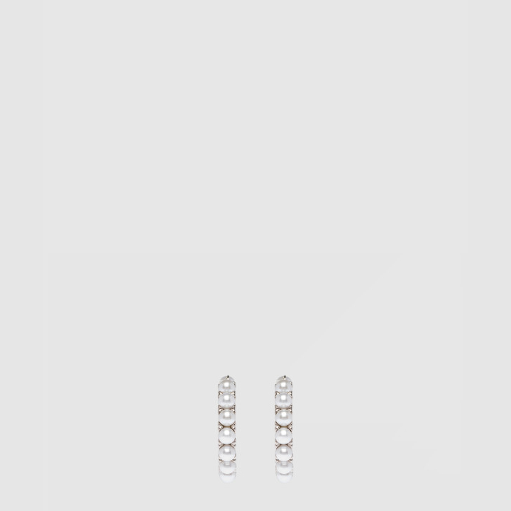 미우미우 모조 진주 장식 귀걸이 5JO665