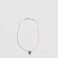미우미우 메탈 스틸 목걸이 5IC220