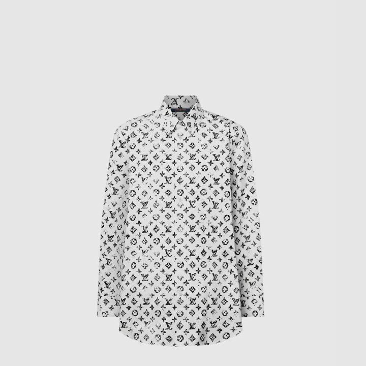 루이비통 그래픽 모노그램 셔츠