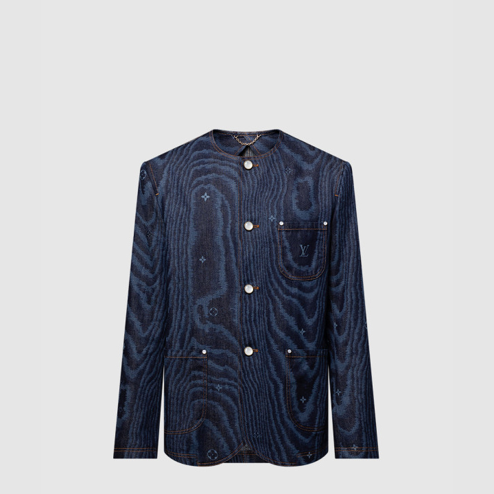 루이비통 시크 칼라리스 데님 재킷