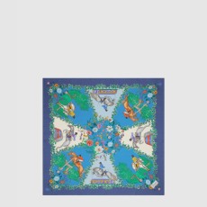 에르메스 프린트 실크 트윌 까레 810870