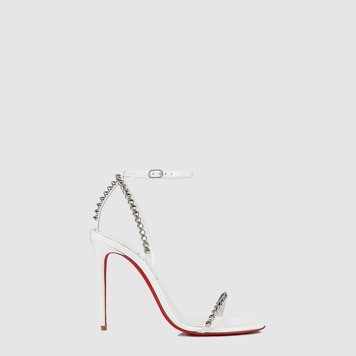 루부탱 일자 스터드 힐 샌들 3220013