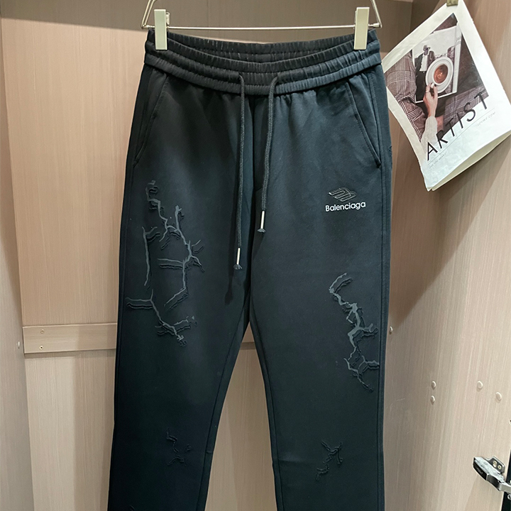 발렌시아가 2025 가을/겨울 최신 캐주얼 팬츠