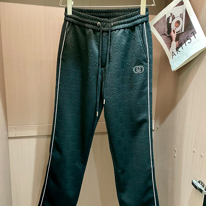 구찌 2025 가을/겨울 최신 캐주얼 팬츠