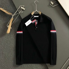 톰브라운 2025 가을 겨울 스탠드업 칼라 울 스웨터